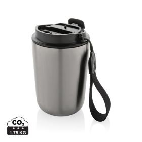 Cuppa RCS re-steel vacuum tumbler with lanyard Silver