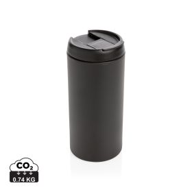 Metro RCS Recycled stainless steel tumbler Black