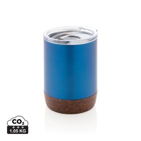 RCS Re-steel cork small vacuum coffee mug Blue
