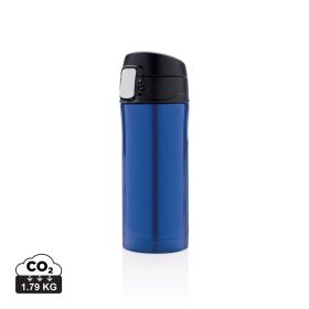 RCS Recycled stainless steel easy lock vacuum mug Blue