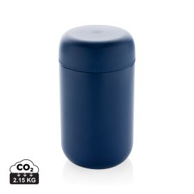 Brew RCS certified recycled stainless steel vacuum tumbler Blue