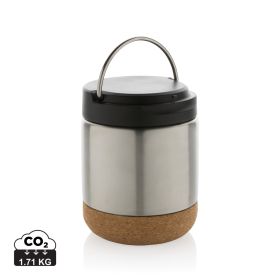 Savory RCS certified recycled stainless steel foodflask Silver