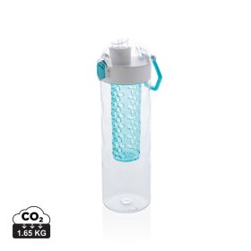 Honeycomb lockable leak proof infuser bottle Turquoise
