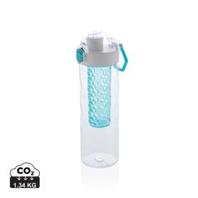 Honeycomb lockable leak proof infuser bottle Turquoise