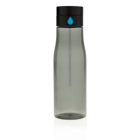 Aqua hydration tracking tritan bottle black