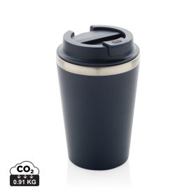 Java RCS recycled double wall tumbler 350ML Navy Blue
