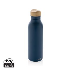 Avira Alcor RCS Re-steel single wall water bottle 600 ML Navy Blue