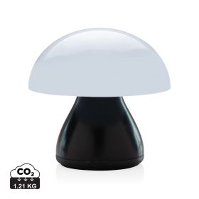 Luming RCS recycled plastic USB re-chargeable table lamp Black