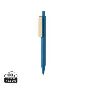 GRS RABS pen with bamboo clip Blue