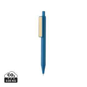 GRS RABS pen with bamboo clip Blue