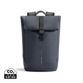 Urban Water Resistant Flap-top Backpack Navy Blue