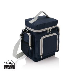 Deluxe travel cooler bag blue
