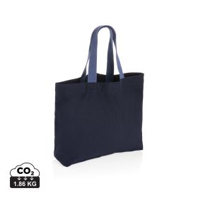 Impact Aware™ 240 gsm rcanvas large tote undyed Navy Blue