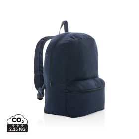 Impact Aware™ 285 gsm rcanvas backpack undyed Navy Blue