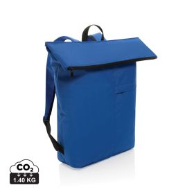 Dillon AWARE™ RPET lightweight foldable backpack Blue