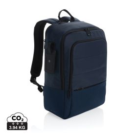 Armond AWARE™ RPET 15.6 inch deluxe laptop backpack Navy Blue