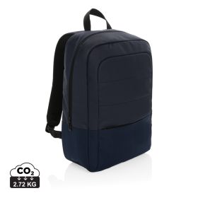 Armond AWARE™ RPET 15.6 inch standard laptop backpack Navy Blue
