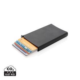 Standard aluminium RFID cardholder Black