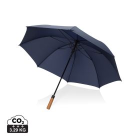 Tony  Aware™ RPET 30 inch acacia auto open umbrella Navy Blue