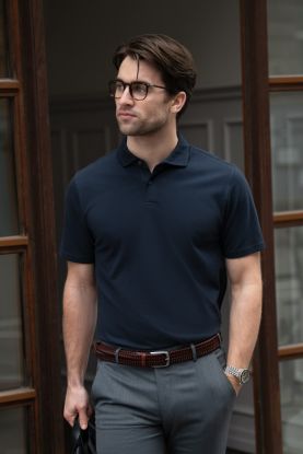Princeton Men - Stretch deluxe cutaway polo