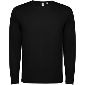 Estoril long sleeve unisex t-shirt Solid black