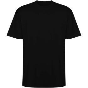 Bull short sleeve unisex oversized t-shirt Solid black