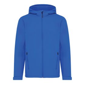 IQONIQ Makalu men recycled polyester soft shell jacket royal blue