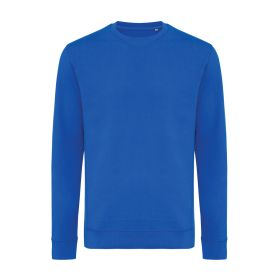 IQONIQ Zion recycled cotton crew neck royal blue