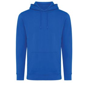 IQONIQ Jasper recycled cotton hoodie royal blue