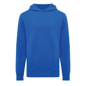 IQONIQ Yengo recycled cotton hoodie with sidepockets royal blue