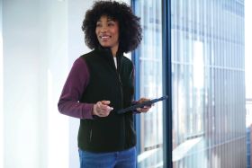 Savannah fleece vest