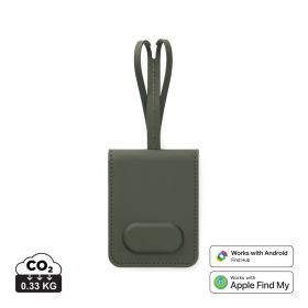 VINGA Baltimore RCS Luggage Tag With Finder Dual green