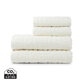 VINGA Verso OCS organic cotton towel, 4 pcs set natural