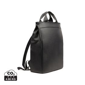 VINGA Bermond RCS recycled PU backpack black