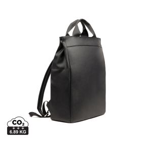 VINGA Bermond RCS recycled PU backpack Black