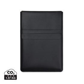 VINGA Timo PU RCS RPET 16" laptop sleeve black