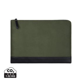 VINGA Marlow RCS recycled polyester 16" laptop sleeve Green