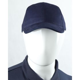 Premium Twill 6 Panel Cap Navy Blue