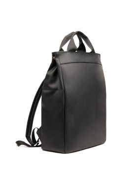 Bermond RCS recycled PU backpack Black