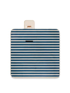 Alba GRS RPET picnic blanket 110x110 Navy Blue