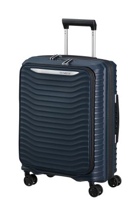 Upscape Expandable suitcase with 4 wheels and front pocket 55cm