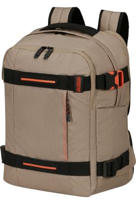 Urban Track LAPTOP BACKPACK COATED 15.6” Coated Beige/Orange