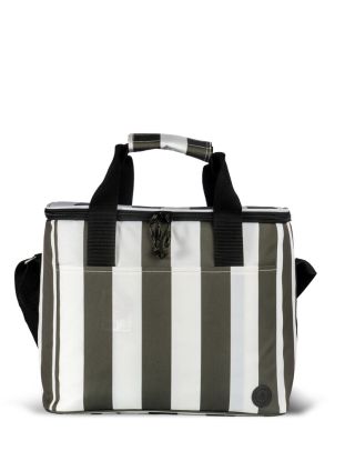 City stripe cooler bag large rPET