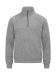 Miami Half Zip Grey Melange