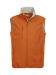 Basic Softshell Vest Blood orange