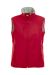 Basic Softshell Vest Ladies Red