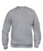 Basic Roundneck Grey Melange