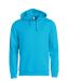 Basic Hoody Turquoise