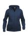 Basic Hoody Full Zip Women Dark Navy