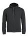 Classic Hoody Full Zip Anthracite Melange
